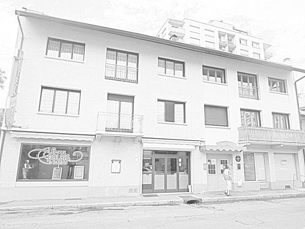 Hotel Cafe Du Palais Thonon-les-Bains Eksteriør billede